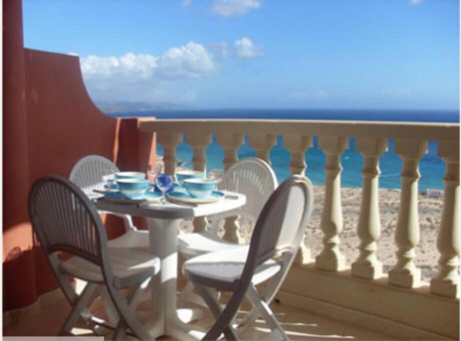 Beach Front Apartment With Stunning Ocean Views! Costa Calma Exteriör bild