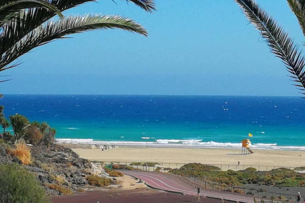Beach Front Apartment With Stunning Ocean Views! Costa Calma Exteriör bild