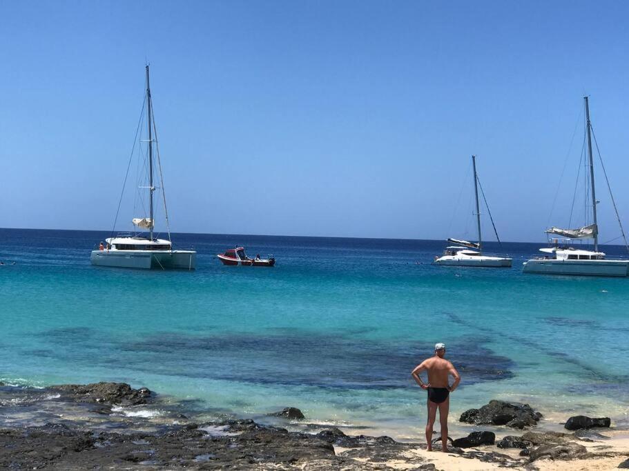 Beach Front Apartment With Stunning Ocean Views! Costa Calma Exteriör bild
